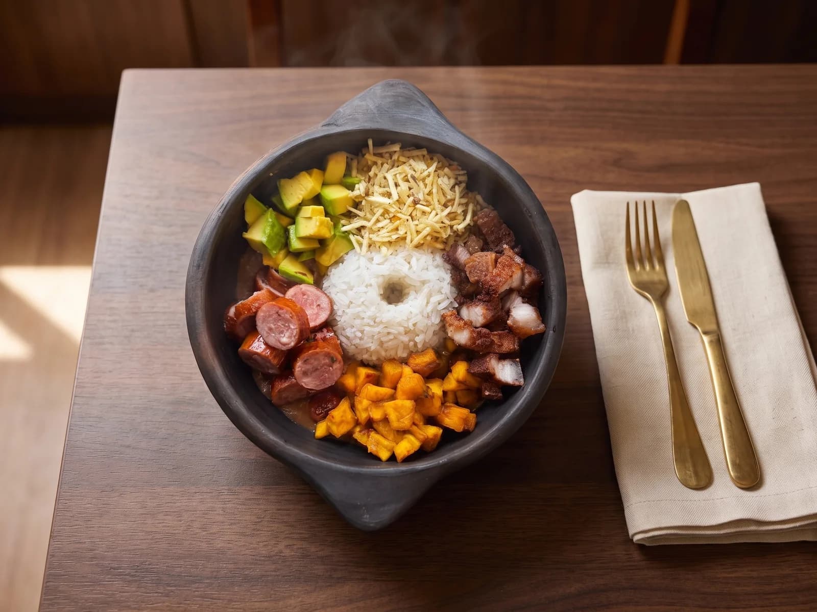 Cazuela de Frijoles — La Mesa de Oro, Tuluá