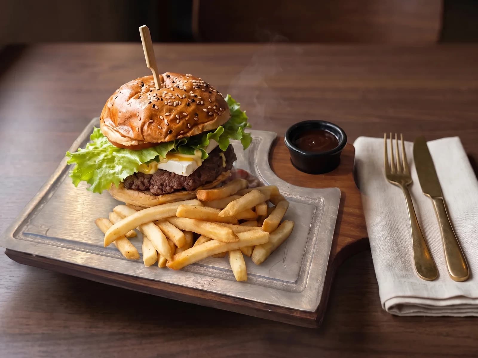 Hamburguesa Angus 250g — La Mesa de Oro, Tuluá